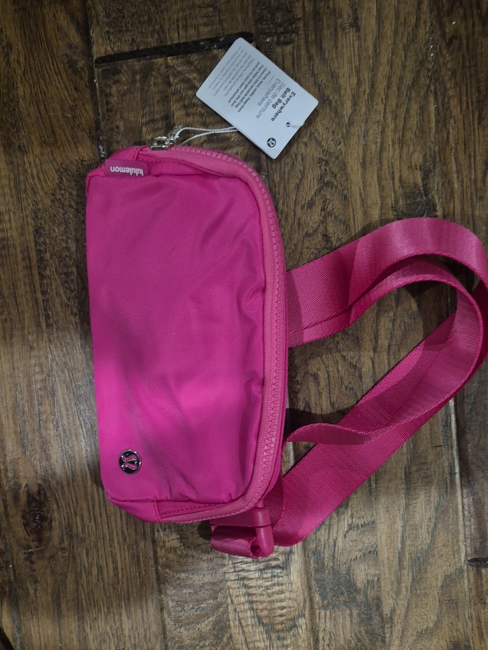 lululemon athletica Hot Pink Crossbody Waist Bag
